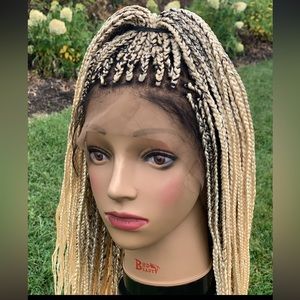 Handmade Braided Lacefront Wig